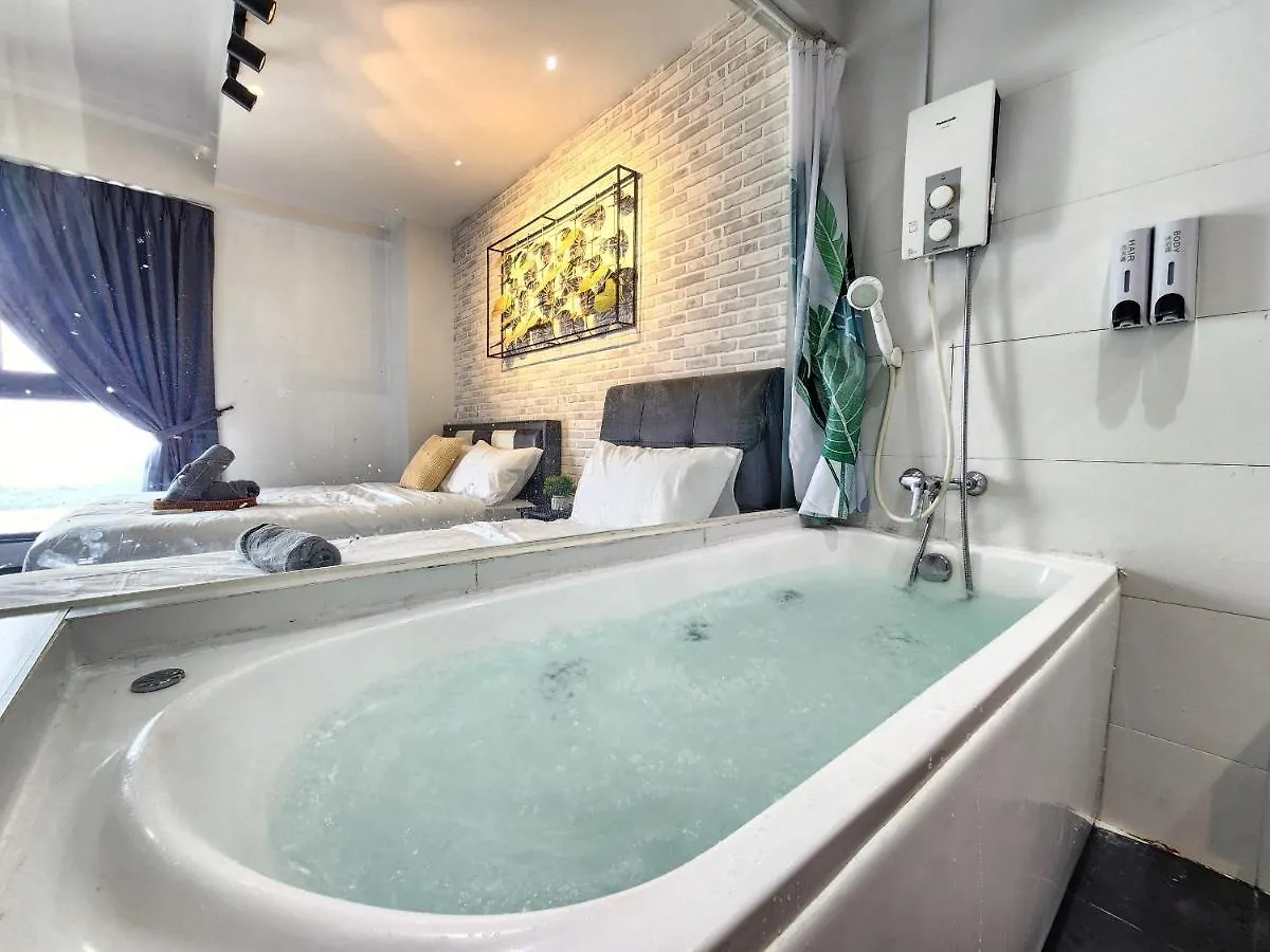 Loft Suite Seaview 2Br Jb Ciq 7Pax 조호르 바루 아파트