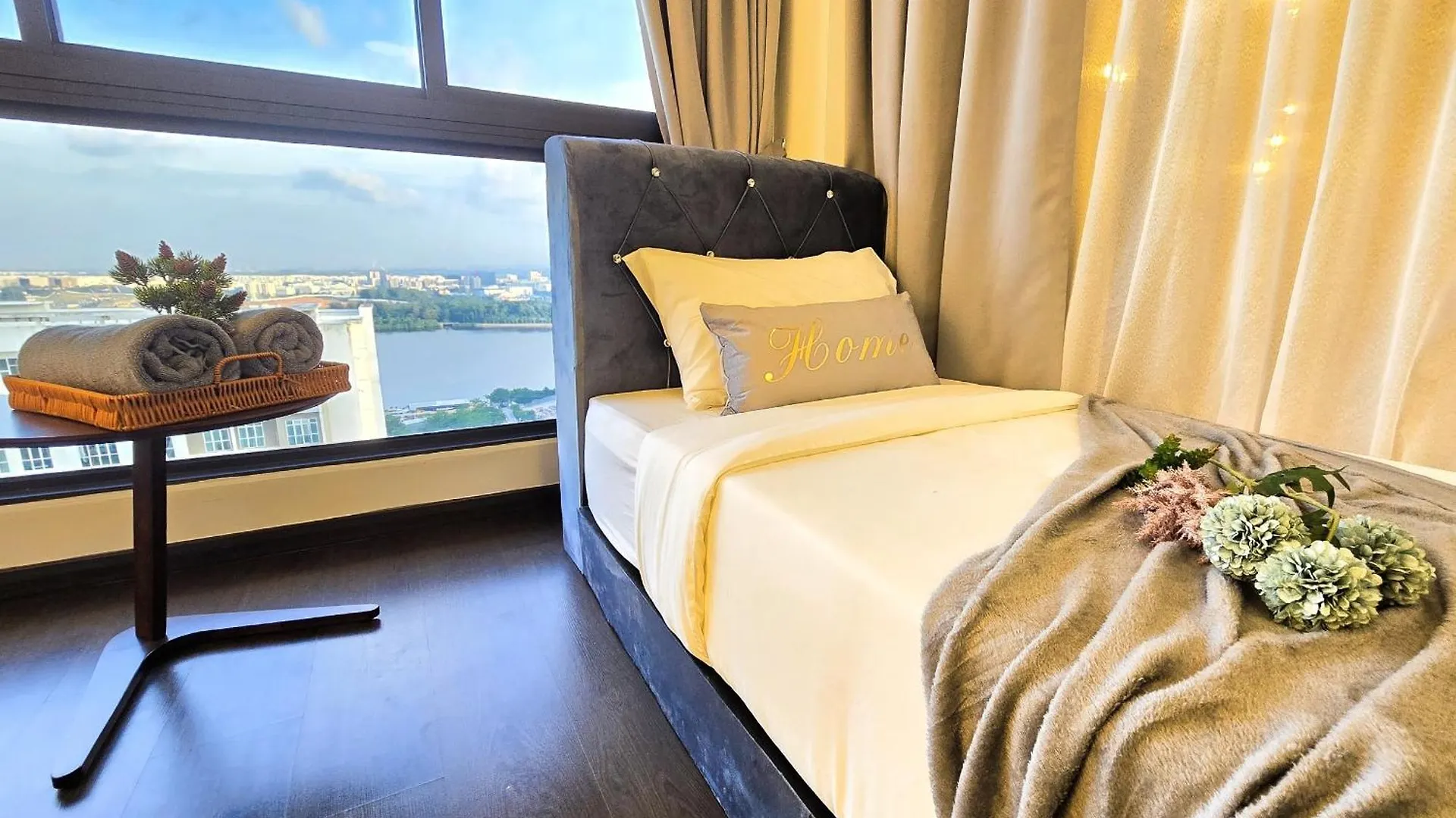 아파트 Loft Suite Seaview 2Br Jb Ciq 7Pax 조호르 바루 말레이시아