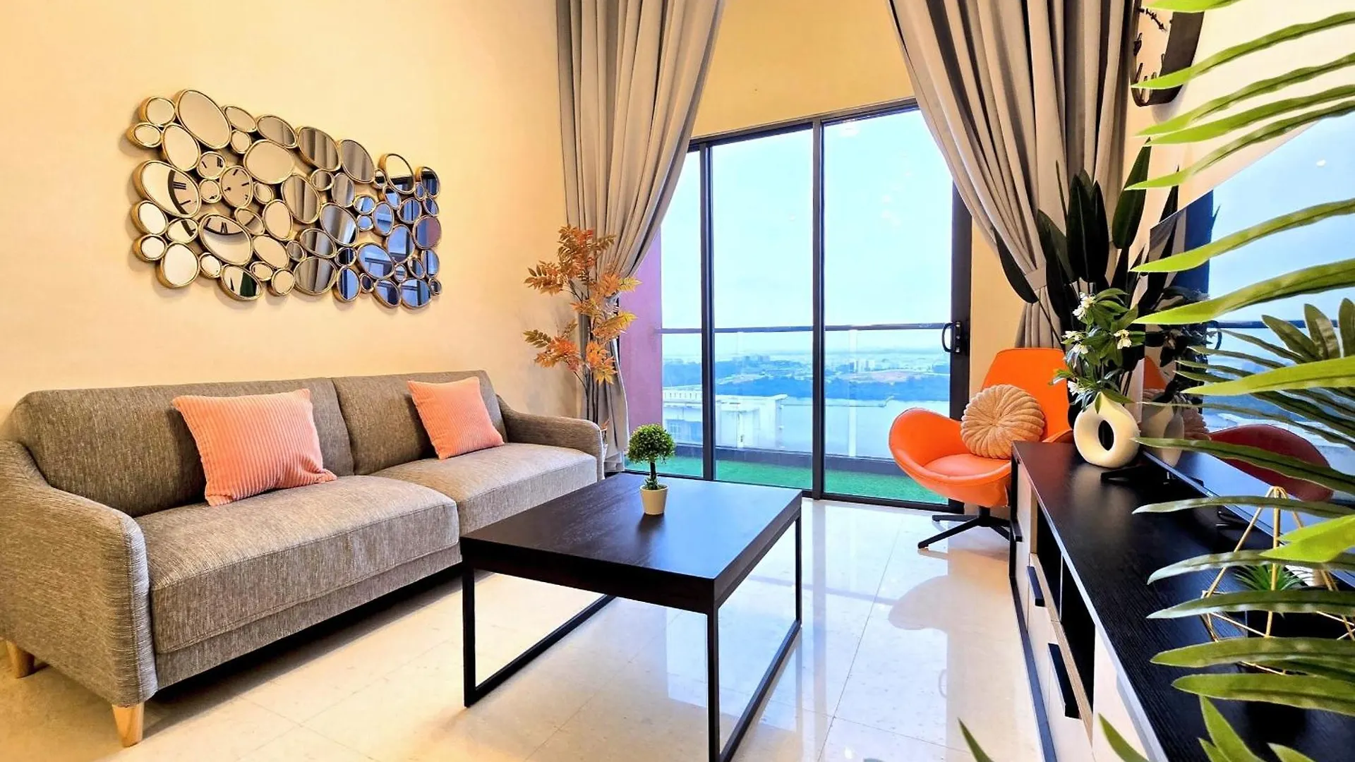 아파트 Loft Suite Seaview 2Br Jb Ciq 7Pax 조호르 바루