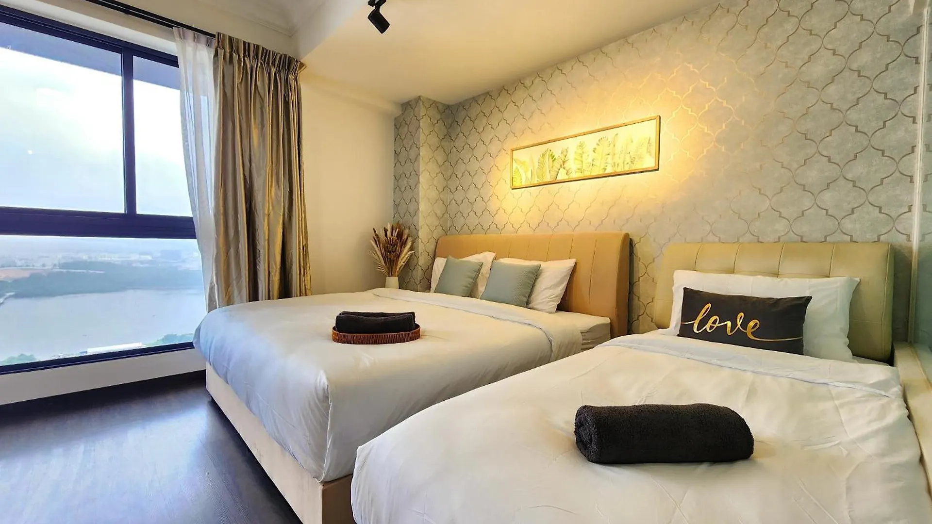 Loft Suite Seaview 2Br Jb Ciq 7Pax 조호르 바루 0*,  말레이시아