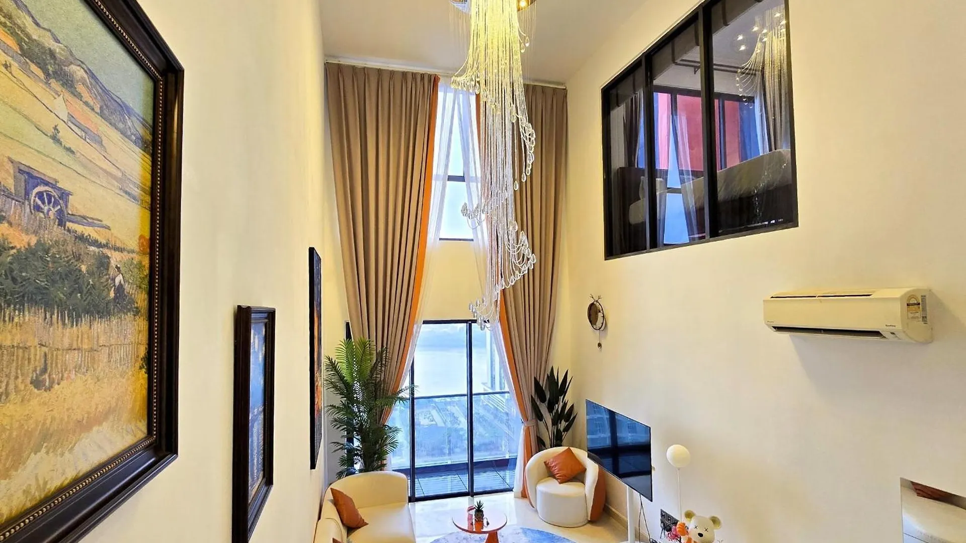 아파트 Loft Suite Seaview 2Br Jb Ciq 7Pax 조호르 바루